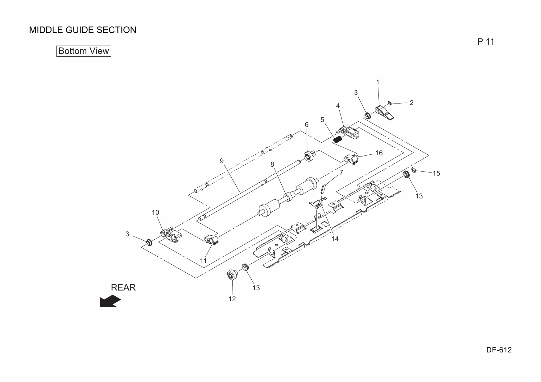 Konica-Minolta Options DF-612 A0EY Parts Manual-2